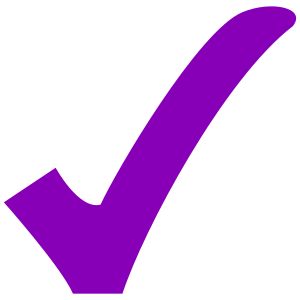 Purple check.svg